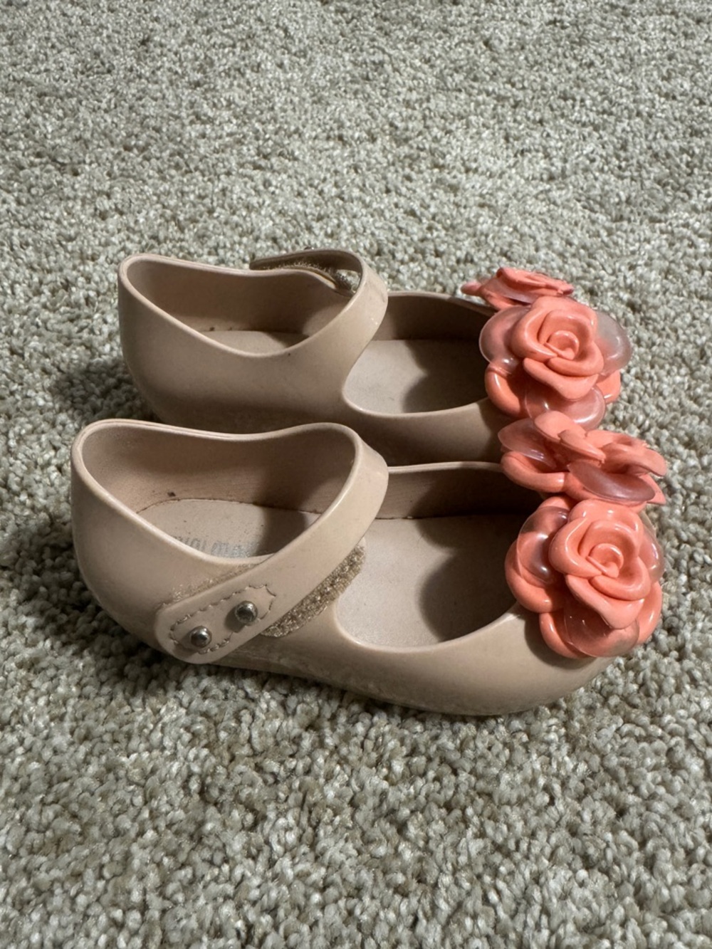 Size 6 Toddler Girl’s Mini Melissa Baby Girl Toddler Dress Ultragirl Shoes